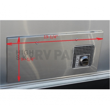 Stainless Steel Airstream Furnace Upgrade 39764W-02-1