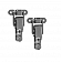 Catch and Strike Draw Latch for Airstream - Pack of 2 - 340023-01
