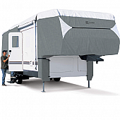 Classic Accessories PolyPRO Cover 26 - 29' Fifth Wheel Trailers - Gray with White Top 