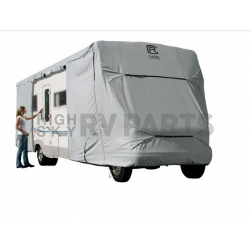 Classic Accessories PolyPRO Cover 32 - 35' Class C Motorhomes - Gray with White Top