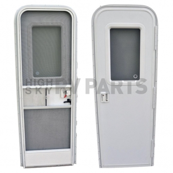AP Products Entry Radius Door 22 Inch x 72 Inch Right Side Hinges 015-V000041982