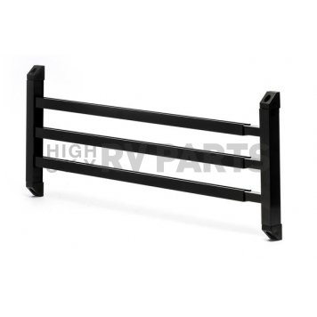Screen Door Push Bar Black Adjustable 20 inch To 32 inch - 43976
