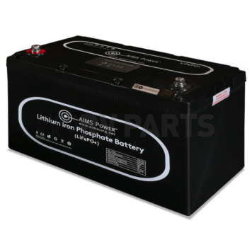 Aims Power Lithium Iron Phosphate Style (LiFePO4) Deep Cycle Battery - LFP12V104A