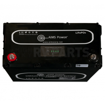 Aims Power Lithium Iron Phosphate Style (LiFePO4) Deep Cycle Battery - LFP12V104A-4