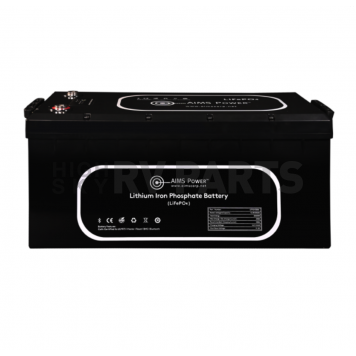 Aims Power 12 Volt Group 6D Lithium Battery - LFP12V300A