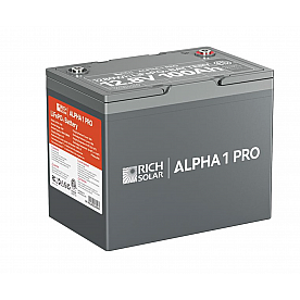 Rich Solar ALPHA™ 1 PRO Group 24 Lithium Battery - RS-B121SP