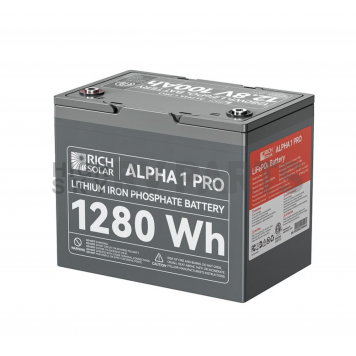 Rich Solar ALPHA™ 1 PRO Group 24 Lithium Battery - RS-B121SP-6