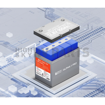 Rich Solar ALPHA™ 1 PRO Group 24 Lithium Battery - RS-B121SP-4