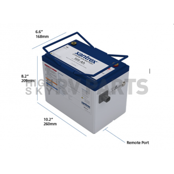 Xantrex 12 Volt Group 27 Lithium Battery - 883-0105-12-1