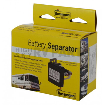 Bussman Battery Isolator Solenoid 100 Amp 12 Volt - RB-BS-1315-1