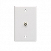 Coax Plug Wall Plate 511827