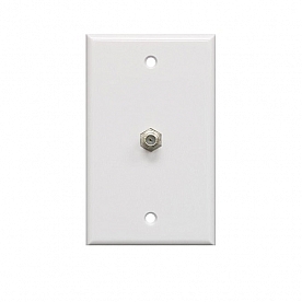 Coax Plug Wall Plate 511827