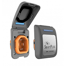 SmartPlug Systems Power Cord Plug End - 50 Amp Gray - BM50PG