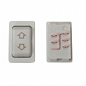 Valterra Slide Out Switch 5 Pin - Double Pole Double Throw - DG31VP