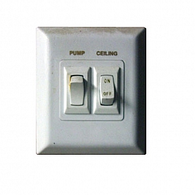 Switch Assembly 2 Gang White 511771