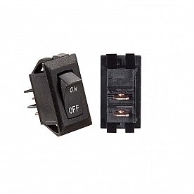 Switch Black on/off Single - 500018-104