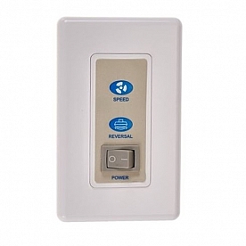 LaSalle Bristol Control Ceiling Fan Switch - 12 Volt White - 410TSSW12V