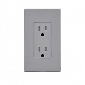Airstream 110 Volt Receptacle Gray - 511814-01