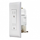 Receptacle Double 15 AMP White - 500563-01