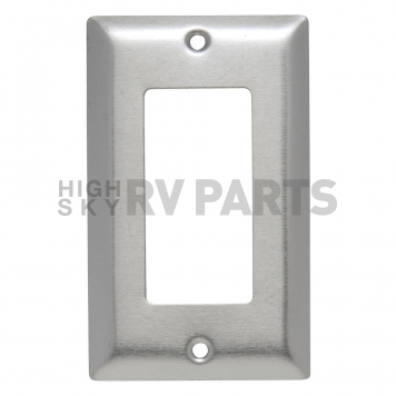 Receptacle Plate Cover Stainless Steel 511912
