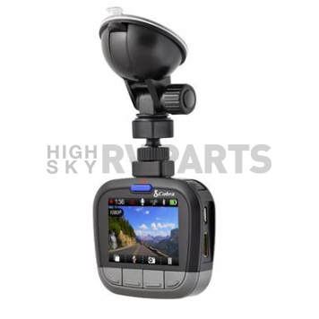 Cobra Electronics Dash Camera with 2 inch LCD Display - CDR855BT-1