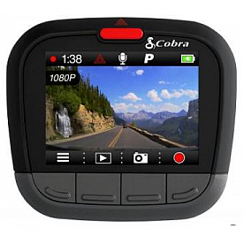 Cobra Electronics Dash Camera with 2 inch LCD Display - CDR875G