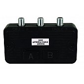 JR Products Audio/ Video Selector Black - 47845