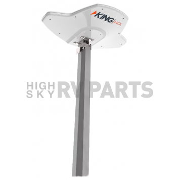 King Jack Broadcast TV Antenna with Aerial Mount & Without Signal Finder - OA8300