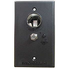 Winegard Wall Plate Power Supply Black - RV-7032