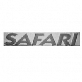 Logo Safari Black Reflective - 386089