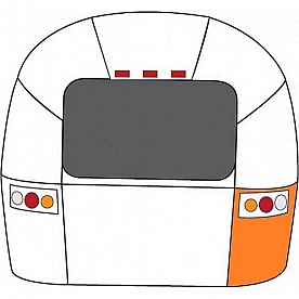 Rear Curb Bottom Segment (104458-02) 114894