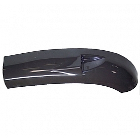 Banana Wrap ABS Gloss Gray - Road Side Rear - 200544