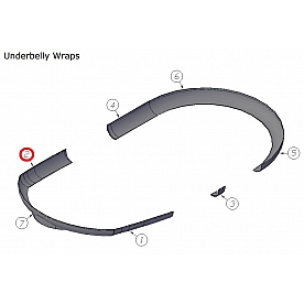 Rear Road Side Skirting - 203850-02