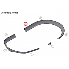 Straight Road Side Skirting - 203850-04