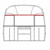 Bow Upper Window Wide Body 114678