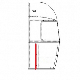 Brace Vertical Rear Road Side - 101315-02