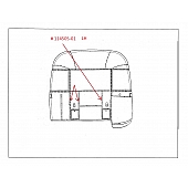 Support Lower End Left Hand 114505-01