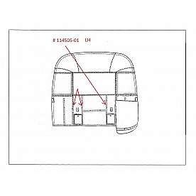 Support Lower End Left Hand 114505-01