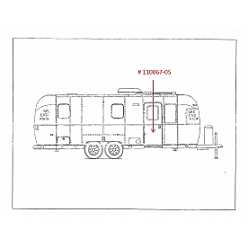 Main Entry Door Assembly for Excella Classic - 110067-05
