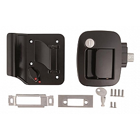 AP Products Entry Door Lock Black - 013-688