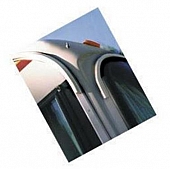 Essential Drip Rail 100' Polar White Flexible Poly Vinyl - UW10004