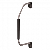 ITC INCORP. Exterior Grab Bar 27-1/4 inch Length Stow & Go Faux Stainless Steel 86472-FSS/B-D