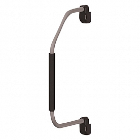 ITC INCORP. Exterior Grab Bar 27-1/4 inch Length Stow & Go Faux Stainless Steel 86472-FSS/B-D