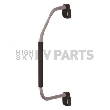 ITC INCORP. Exterior Grab Bar 27-1/4 inch Length Stow & Go Faux Stainless Steel 86472-FSS/B-D