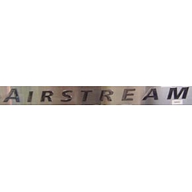 Decal Logo  inchAIRSTREAM inch Chrome 386051