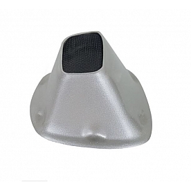 Roof Vent Pipe Cover Plastic Silver - 204102-05