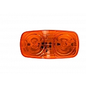 Peterson Mfg. Side Marker Light Amber - LED 38A-MV-BT2