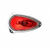 Marker Light Red Teardrop, 60's Airstream NLA