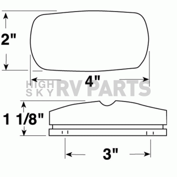 Airstream Compartment, Power Jack Clear Light Assembly - 510651-1