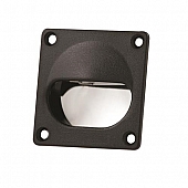 Courtesy Light Black Flush Mount with Bulb - 511361